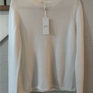 Lilly Pulitzer Cream Knit Sweater